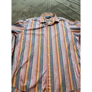 POLO BY RALPH LAUREN Men’s XL Westerton Multicolored Long-Sleeve Button-Up Shirt
